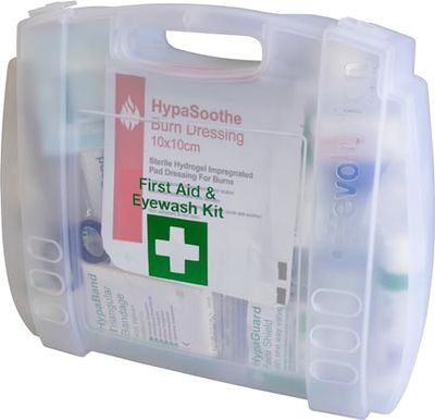Safety First Aid Evolution BS 8599 Compliant First Aid & Eyewash Kit Small Fully Stocked