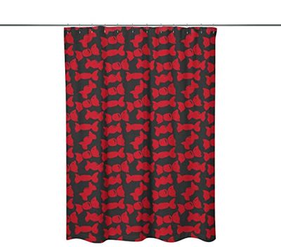 Bonamaison Digitally Printed Shower Curtain, 1 Piece 150x200 Cm - Designed And Manufactured in Turkey