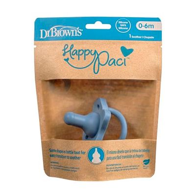 Dr. Brown's - Chupete Todo Silicona Azul +0 Meses Dr. Brown'S