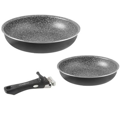 BRUNNER zestaw patelni Pirate Ø 28 cm i Ø 22 cm