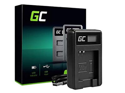 Green Cell CB-2LY, CB-2LYE - Caricatore per Canon NB-6LH e D30 S90 S95 S120 SX240 HS SX270 HS SX500 is SX510 HS SX530 HS SX600 HS SX610 HS SX700 HS SX710 HS (2.HS 5 W. V 0,6 A nero)