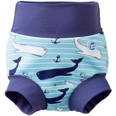 Splash About Pañal feliz mejorado para bebés y niños pequeños' (Vintage Moby, 3-6 månader)