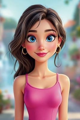 Girl's Secret Diary by D'ia Luna: Cute Notebook for Girls, 200-Page Lined Hardcover Journal, 6x9: Perfect Gift for Birthday, Valentine's Day, ... and Any Occasion for Girls, Kids, and Women