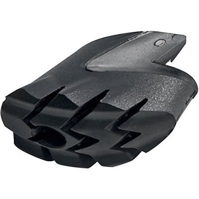 LEKI Smart Tip Pad rubberen buffer (paar), zwart, één maat