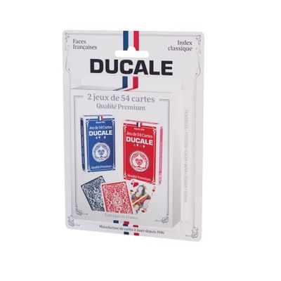 Ducale Origine - 2 uppsättningar med 54 kort - Rumie-spel - premiumkvalitet