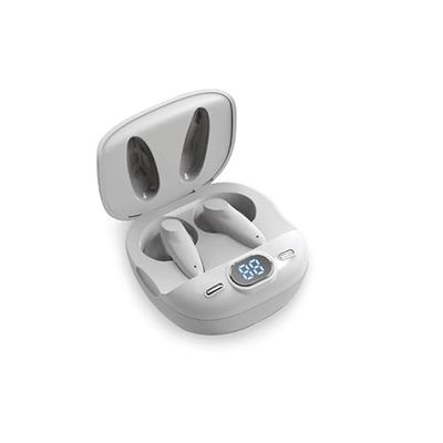 PRENDELUZ Draadloze hoofdtelefoon met laag energieverbruik, bluetooth, digitaal paneel