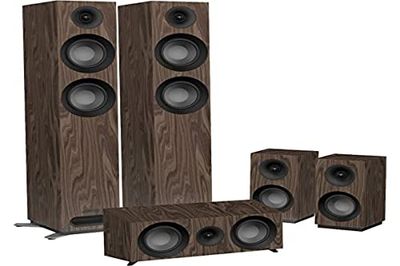 Jamo S 807 HCS Sistema Home Cinema, castanho