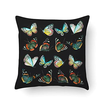 Doge Milano Coussin avec impression numérique, 100% Made in Italy, Coussin de canapé décoratif, amovible et lavable, modèle Mable, 40x40x5 cm