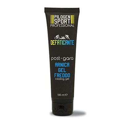 PILOGEN 8009335101019, Post-Race Cool-Down Cream Arnica Based 100ml Unisex Adulto, Nero, Unica