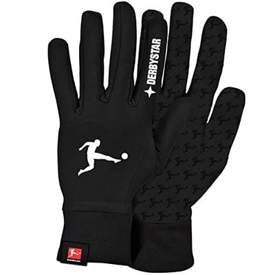 Derbystar Bundesliga handskar, Schwarz, 7 blandade, svart