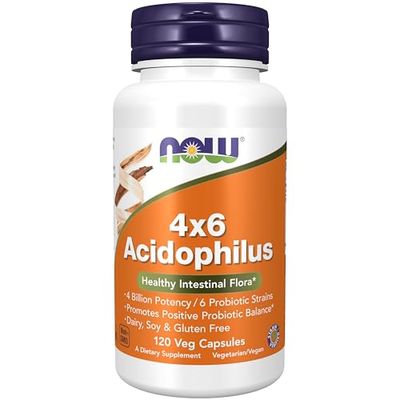 NOW Foods Acidophilus 4X6-120 vcaps
