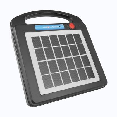 Valla eléctrica eléctrica de 12 V, 12 V, batería de valla eléctrica, 12 V, energía solar mini: 1,3 Km, 50 mJ ID6050