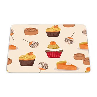 Bonamaison, Rectangle Pop Art Digital Printed Mouse Pad, Non-Slip Base, for Office and Home, Size: 22 x 18 cm