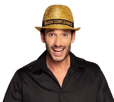 Mifiesta Sombrero Feliz Cumpleaños Oro