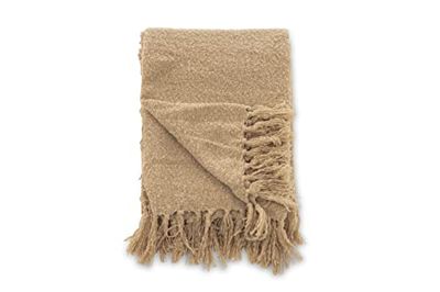 Venture Home Stanly Throw Polyester - Beige / - 170 x 130 cm