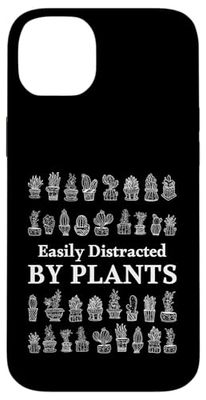 Facilmente distratto da piante amanti delle piante divertente giardiniere Custodia per iPhone 14 Plus