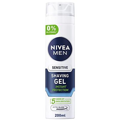 Nivea Men Gel da Barba Sensitive, 200 ml