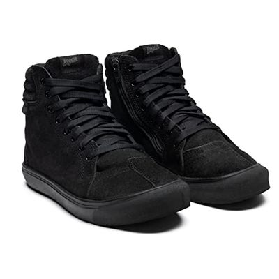 BROGER Mixte Bottes California en Cuir Motard, Noir, 36 EU