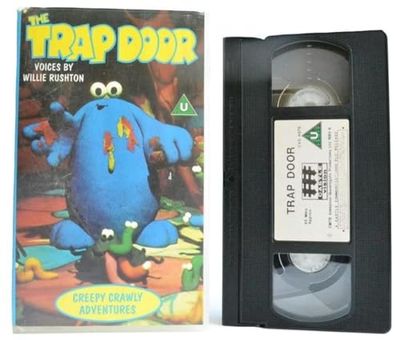 The Trap Door: Creepy Crawly Adventures; Voices By Willy Rushton (1984) VHS
