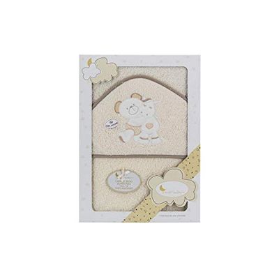 Interbaby 01223-05 - Capa de baño OSO PONY beige, unisex