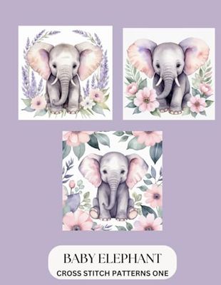 BABY ELEPHANT CROSS STITCH PATTERNS ONE