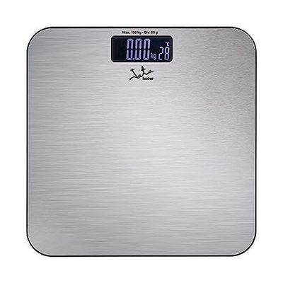 Jata Hogar MOD. 496N Balance de salle de bain numérique avec surface en acier inoxydable