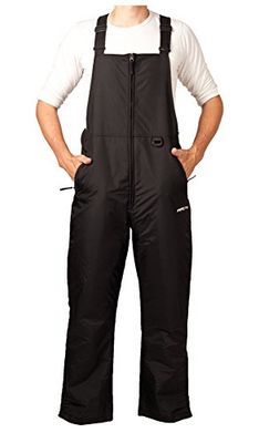 Arctix Salopette Termica Essential, Bavaglini da Sci Uomo, Nero, L / 32L