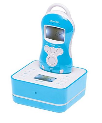 Grundig Écoute Bébé Numérique sans Fil Blanc/Bleu