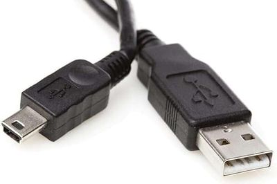 Brightium Câble USB - Mini USB - Compatible avec les appareils Safescan - Idéal pour les mises à niveau des modèles 155I, 155-S, 165I, 165-S, 185-S