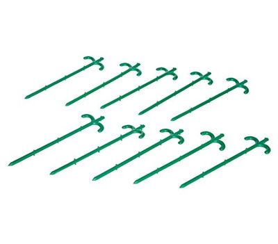 Dehner Support pour Fixation de réseaux, Films etc., 24 cm, Lot de 10