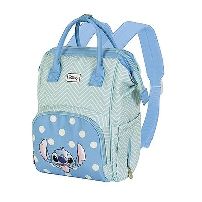 Lilo and Stitch Lovely-Mommy Backpack, Blue, 20 x 25 x 40 cm, Capacity 20 L