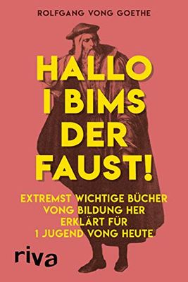 Hallo i bims der Faust: Extremst wichtige Bücher vong Bildung her erklärt für 1 Jugend vong heute