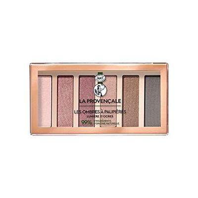 La Provençale Bio La Provençale - Les Ombres À Paupières Lumière D'Ocres - Palette Fards À Paupières - 99% D'ingrédients D'origine Naturelle