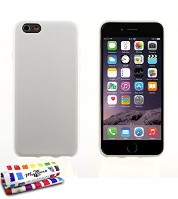 MUZZANO Original"Le Glossy" Hybrid Flexibele Shell voor Apple iPhone 6 PLUS 5.5 - Wit