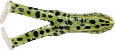 Berkley Pbbfr3-hdntl Beat'n Paddlefrog, 5pk 3.9" HD Nat PowerBait Paddle Frog Mixte, Léopard Naturel, Taille Unique