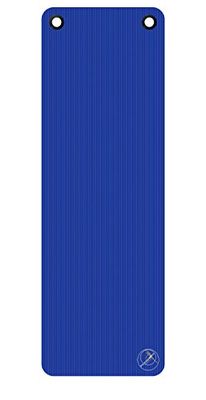 Trendy Sport Training mat - ProfiGymMat - therapy mat with eyelets - 180 x 60 x 1.5 cm, blue