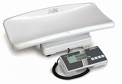Babyweegschaal met ijk- en medische toelating [kern MBB 15K2DM] voor professioneel mobiel of stationair gebruik in de medische diagnostiek, weegbereik [max]: 6 kg/15 kg, afleesbaarheid [d]: 2 g/5 g