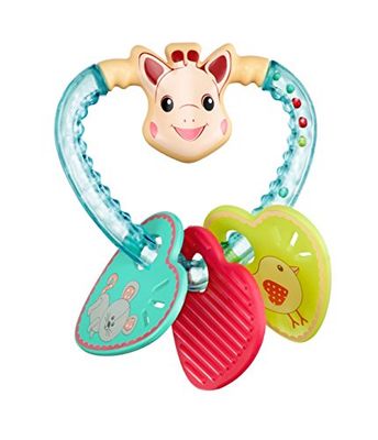 Sophie la girafe 200166 Fresh Touch Sophie la Girafe Sonaglio Cuore, Multicolore