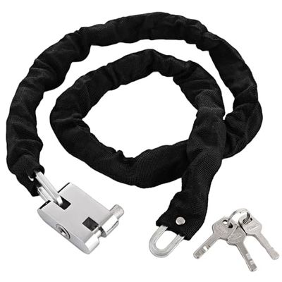 ASelected Candado de cadena de bicicleta resistente