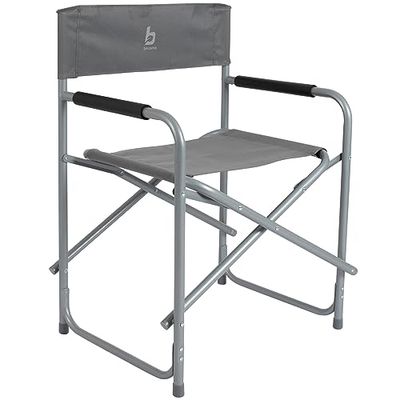 Bo-Campo Directors' chair 600D steel grey