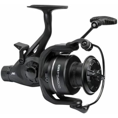 JRC DR visreel, Spinning Reels, Karpervissen, Unisex, Zwart, 10000, Front Drag Free Spool