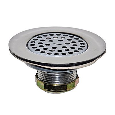 Danco 10644 4 1/2" Mobile Home Flat Top Shower Drain Strainer in Chrome