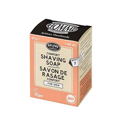 Balade en Provence Organic Shave Soap Bar | For Men | Citrus Scent | 40g