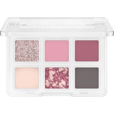 Catrice Cosmetics Tiny Treasures Eyeshadow Palette Fards à Paupières, Chatoyant, Scintillant, Métallique, Mat (4.2 g)