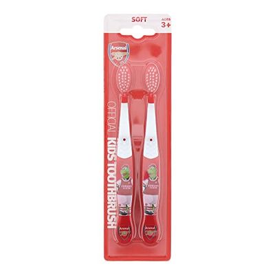 EPL Arsenal Brosse à Dents Souple 2pcs