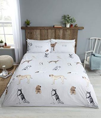Rapport Rapport Pawsome Multi Dog Beddengoedset, polykatoen, meerkleurig, tweepersoonsbed