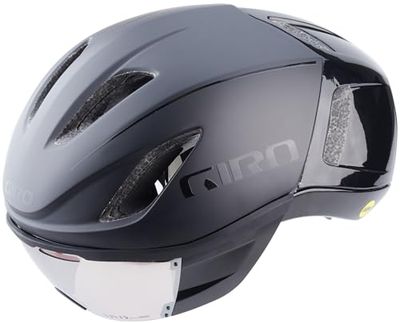 GIRO Vanquish Capacete de ciclismo, unissexo para adulto, preto mate/preto brilhante, M (55-59 cm)