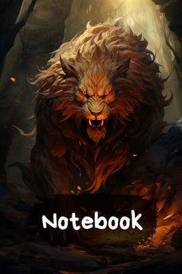 Notebook with Chimera: Lined (100 Pages, 6x9)