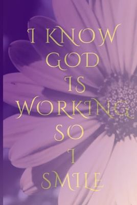God's Working: Christian Notebook In Purple