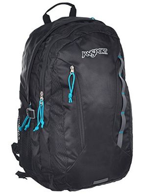 JANSPORT - Unisex-volwassen dames Agave rugzak, Zwart, Eén maat